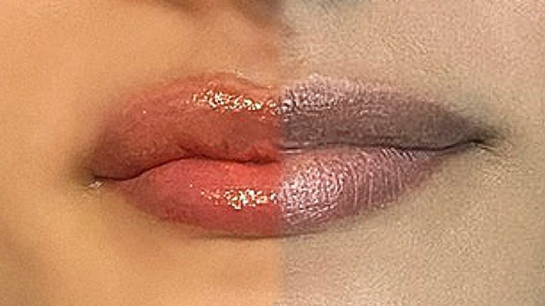 Natural lip blush result by artist in Philippines
